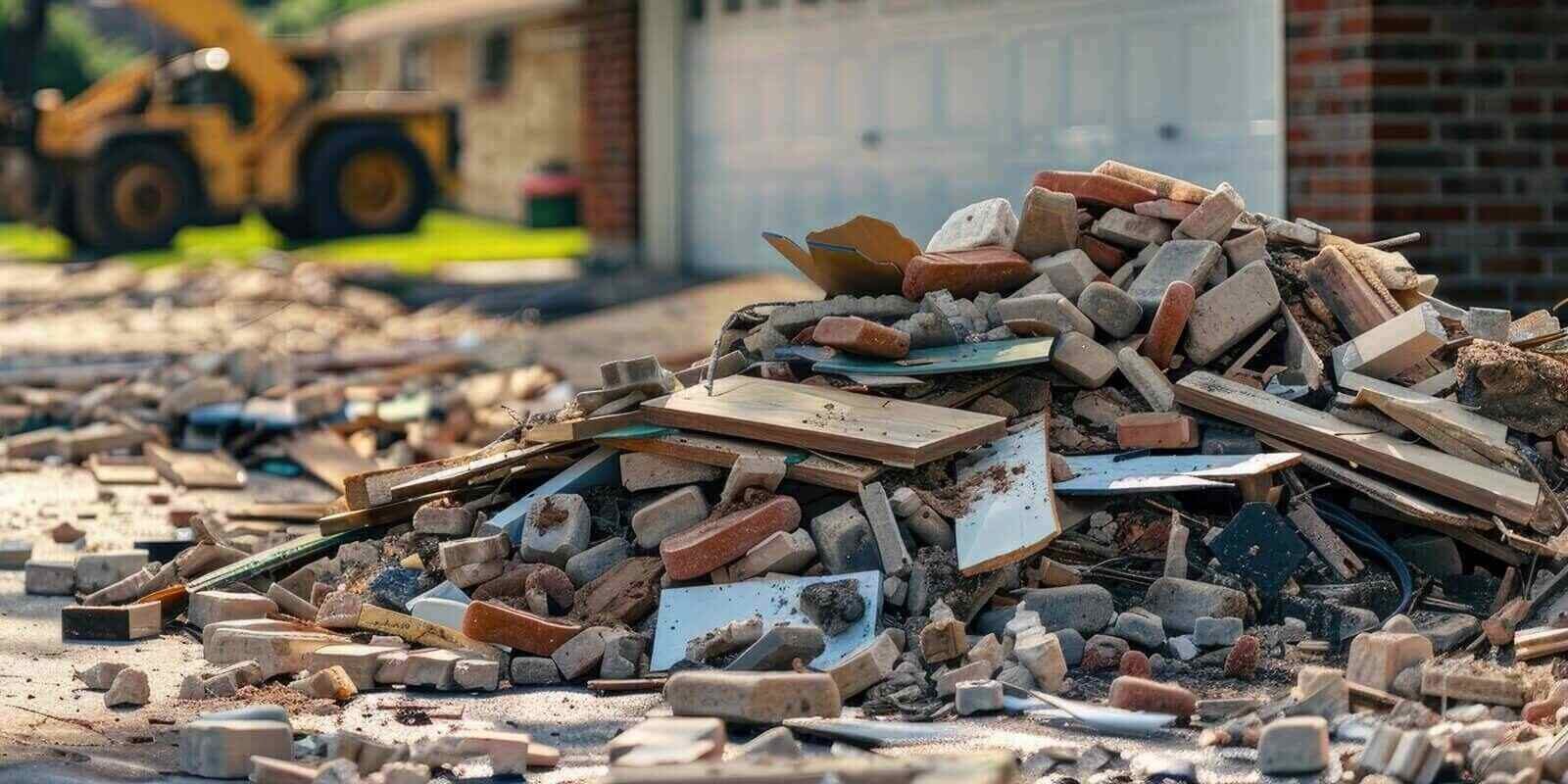Construction debris removal